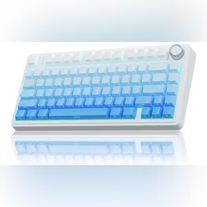 AULA F75 Pro Wireless Mechanical, 75% Hot Swappable Custom Keyboard, Backlit